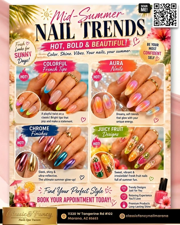 Classic And Fancy Nails Spa Marana, AZ 85653